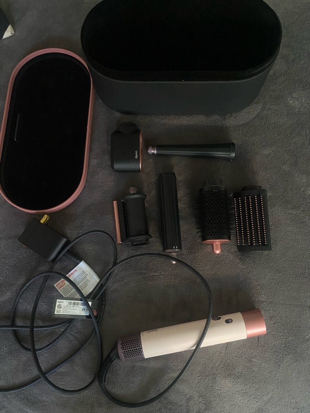 Dyson Airwrap ID Multi-Attachment Styler in Cream and Rose Gold Accents
